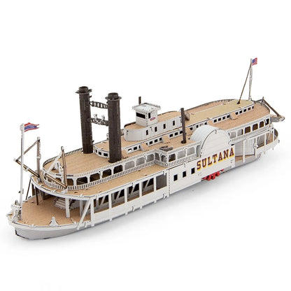 Metal Earth "Sultana Steamboat"-w011 WHSX Creativity & Brain Teasers-Brain Games OÜ