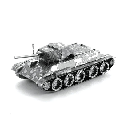Metal Earth "T-34 Tank"-w011 WHSX Creativity & Brain Teasers-Brain Games OÜ