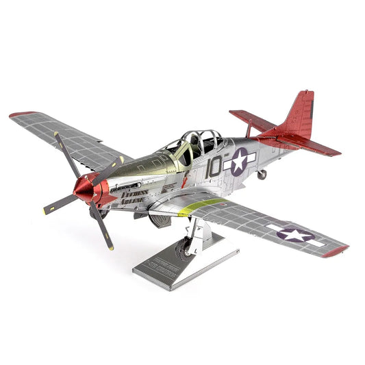 Metal Earth "Tuskegee Airmen P-51D Mustang"-w011 WHSX Creativity & Brain Teasers-Brain Games OÜ