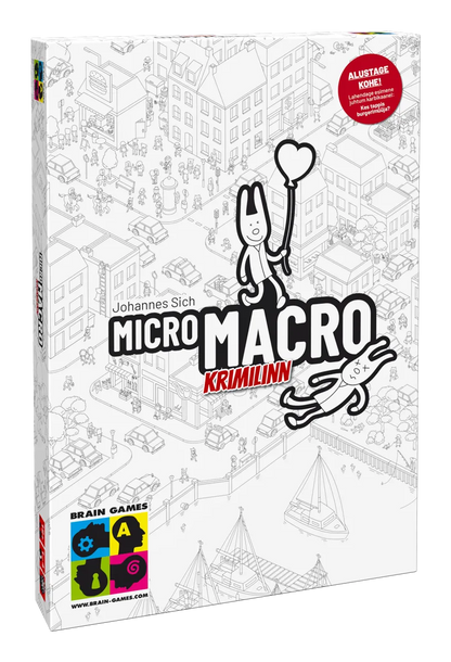 MicroMacro: Krimilinn-w101 WHS Board / Card Games-Brain Games OÜ