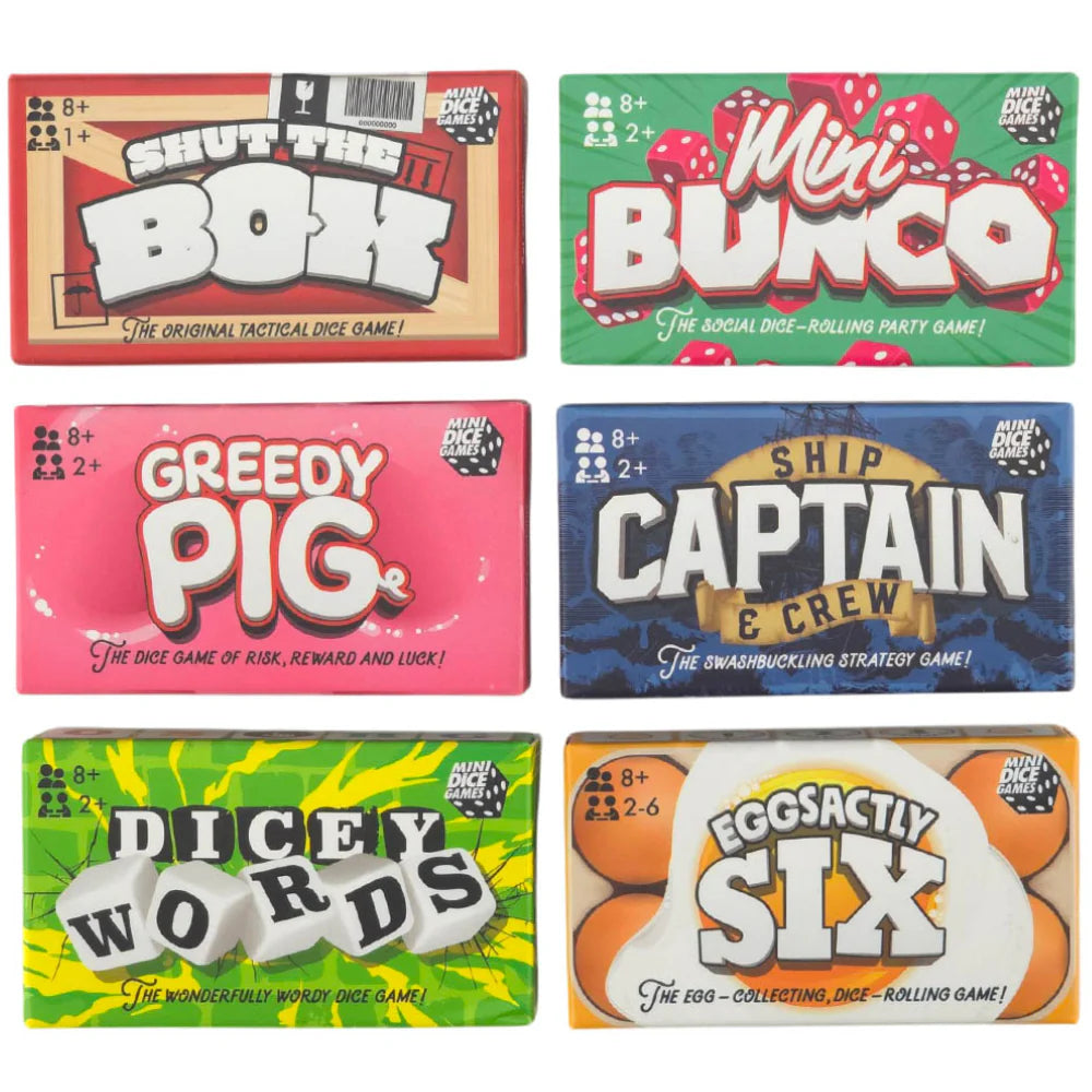 Mini Dice Games-w001 WHSX Board / Card Games-Brain Games OÜ