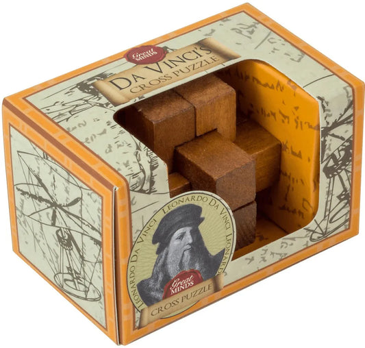 Mini Great Minds: Da Vinci’s Cross-w001 WHSX Board / Card Games-Brain Games OÜ