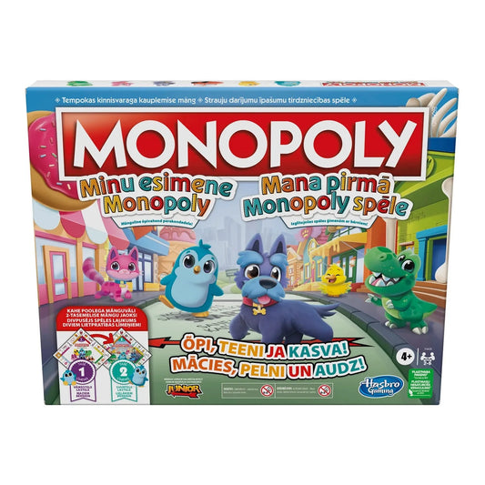 Minu esimene Monopoly EE/LV-001 Board / Card Games-Brain Games OÜ
