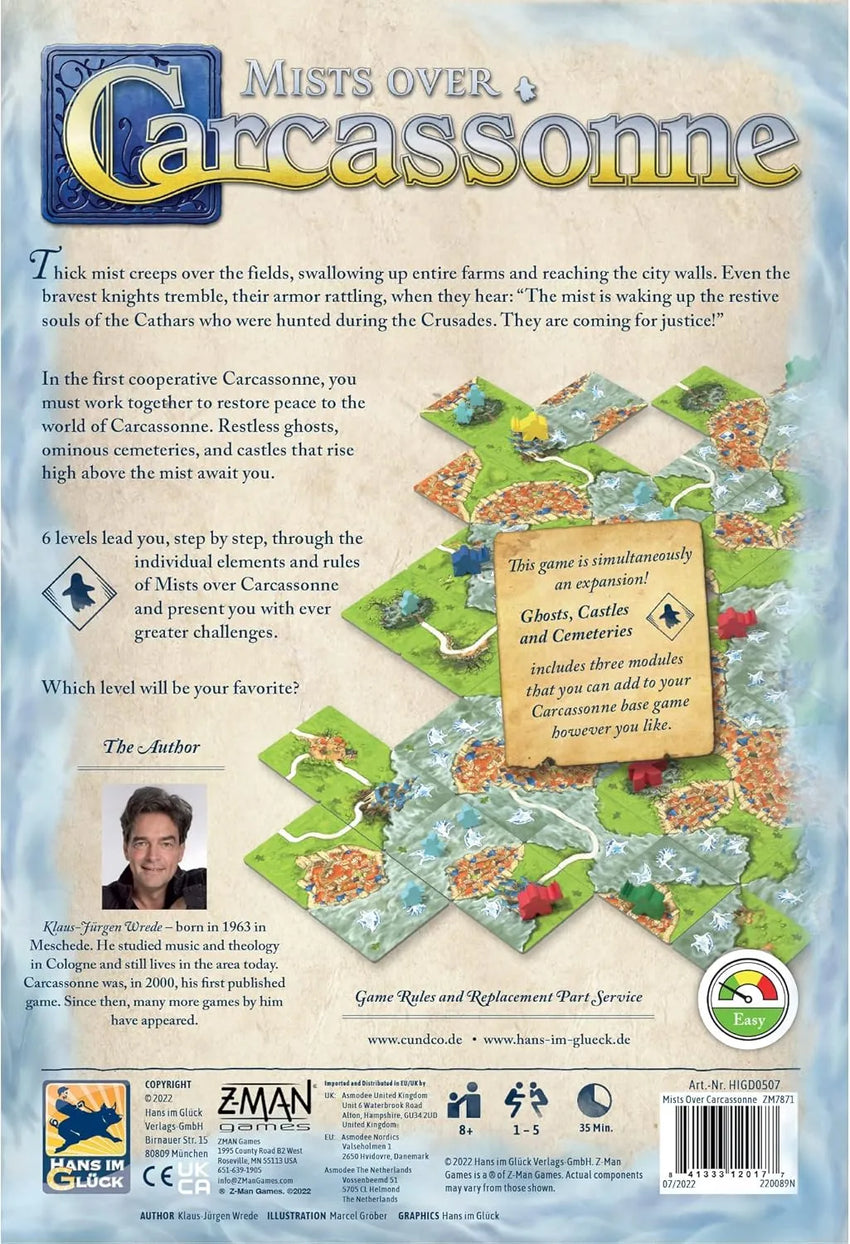 Mists Over Carcassonne-001 Board / Card Games-Brain Games OÜ
