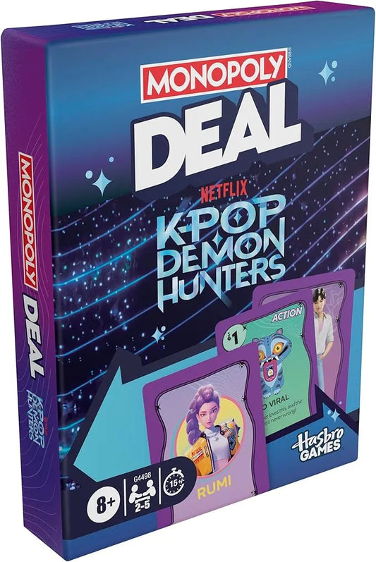 Monopoly Deal: K-Pop Demon Hunters