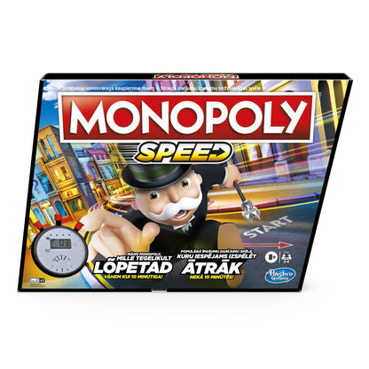 Monopoly Speed-001 Board / Card Games-Brain Games OÜ