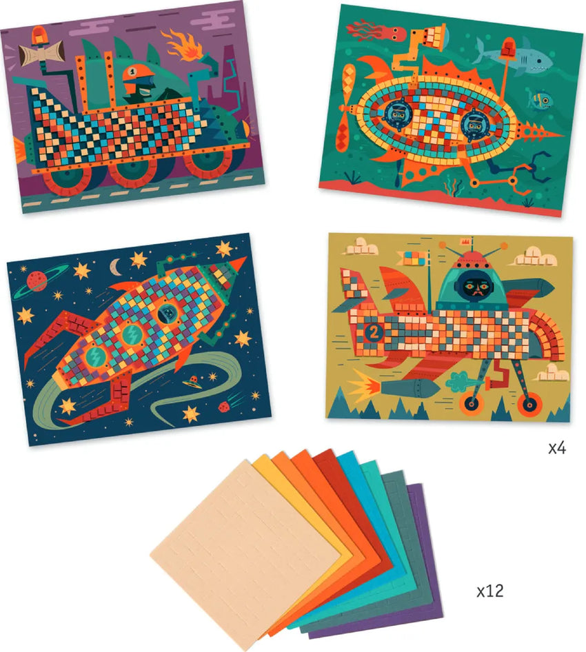 Mosaiik "Ace at the wheel"-Lastemängud-Brain Games OÜ