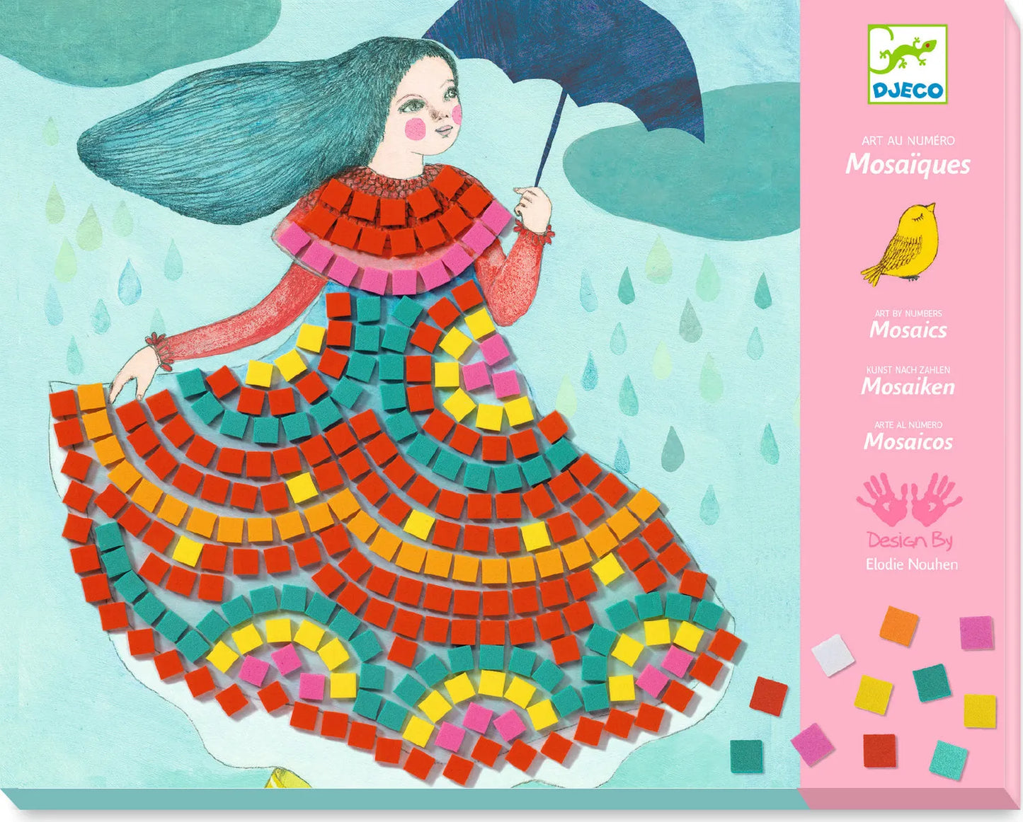 Mosaiik "Party dresses"-Lastemängud-Brain Games OÜ