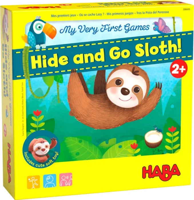 My Very First Games - Hide and Go Sloth!-101 Board / Card Games-Brain Games OÜ