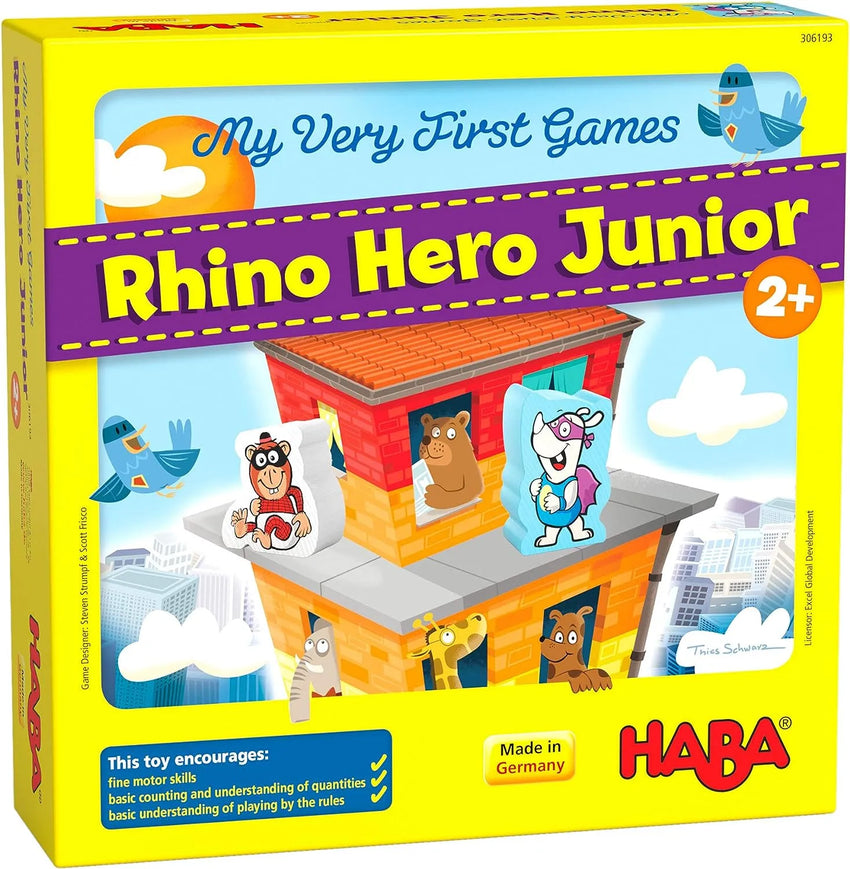 My Very First Games - Rhino Hero Junior-101 Board / Card Games-Brain Games OÜ