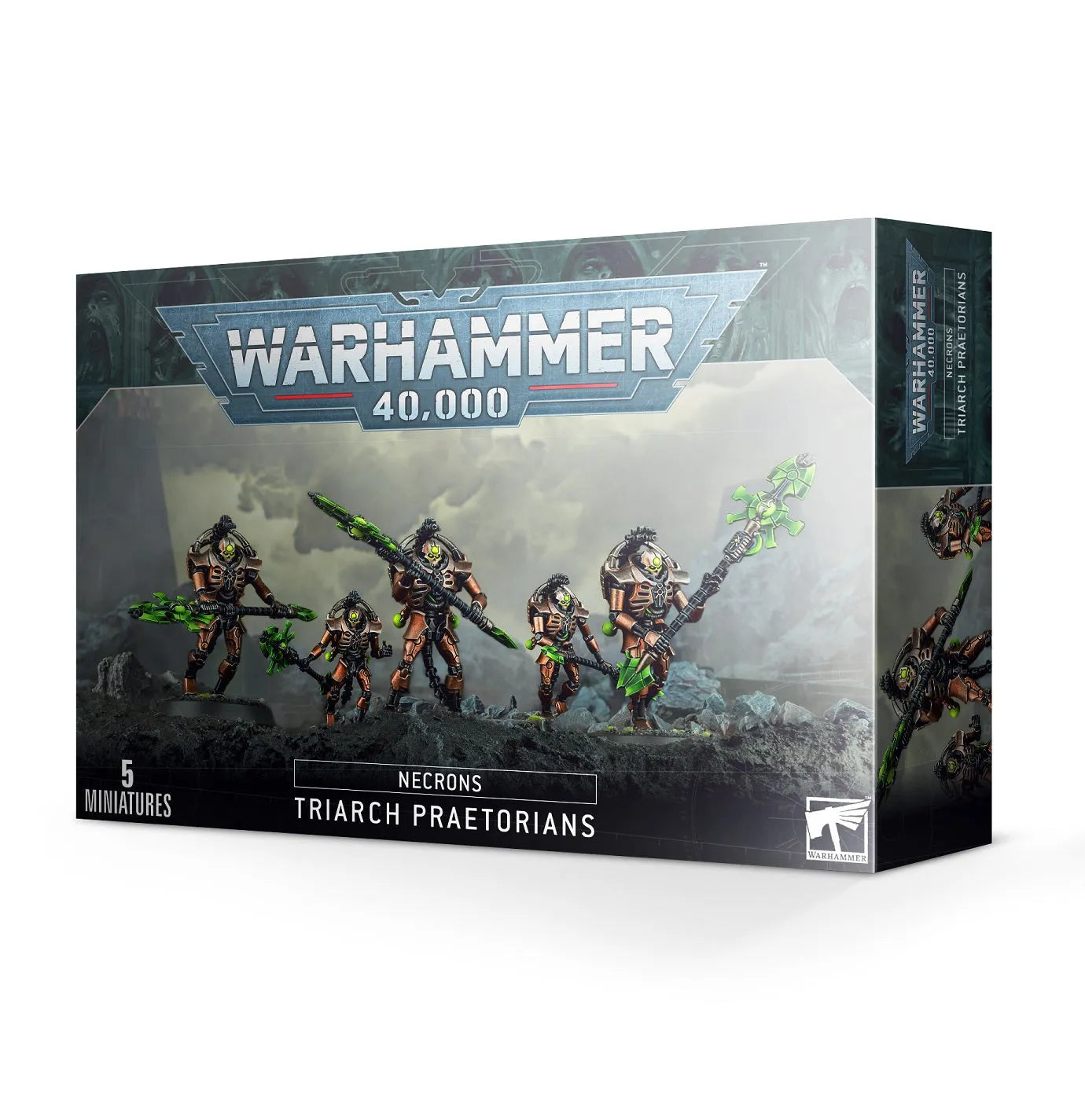 Necrons: Triarch Praetorians-003 Miniature Gaming-Brain Games OÜ