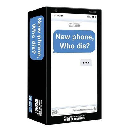 New Phone, Who Dis?-w101 WHS Board / Card Games-Brain Games OÜ