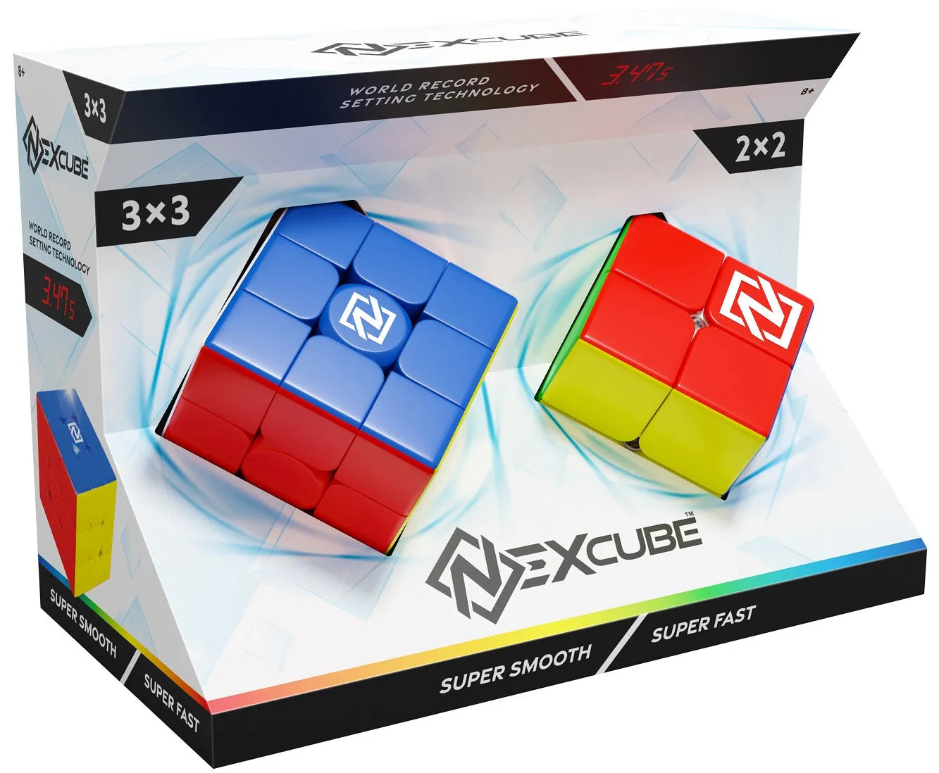 NEXcube 3x3 & 2x2 Classic-w111 WHS Creativity & Brain Teasers-Brain Games OÜ