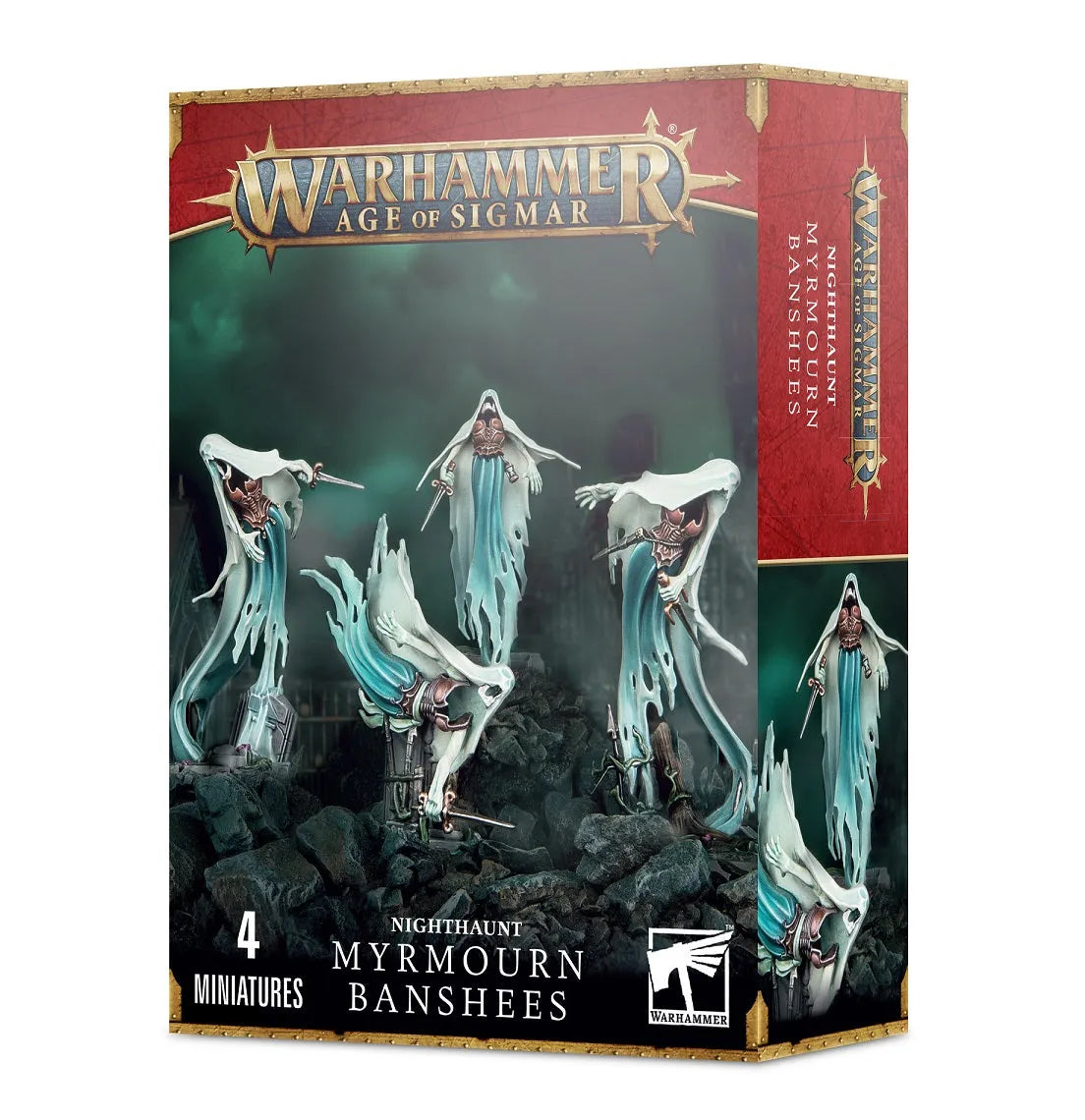 Nighthaunt: Myrmourn Banshees-003 Miniature Gaming-Brain Games OÜ