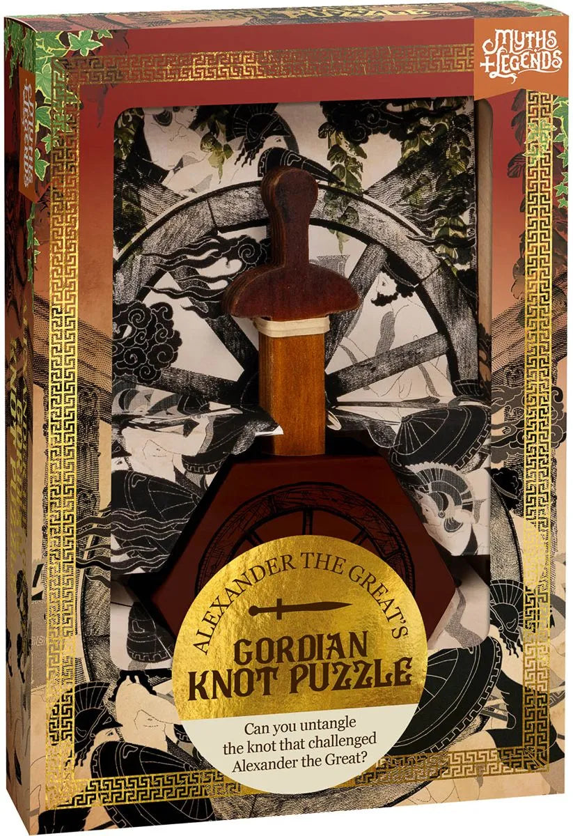 Nuputamisvigur "Alexander the Great's Gordian Knot Puzzle"-w011 WHSX Creativity & Brain Teasers-Brain Games OÜ