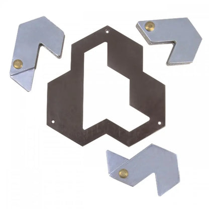 Nuputamisvigur "Cast Hexagone"-111 Creativity & Brain Teasers-Brain Games OÜ