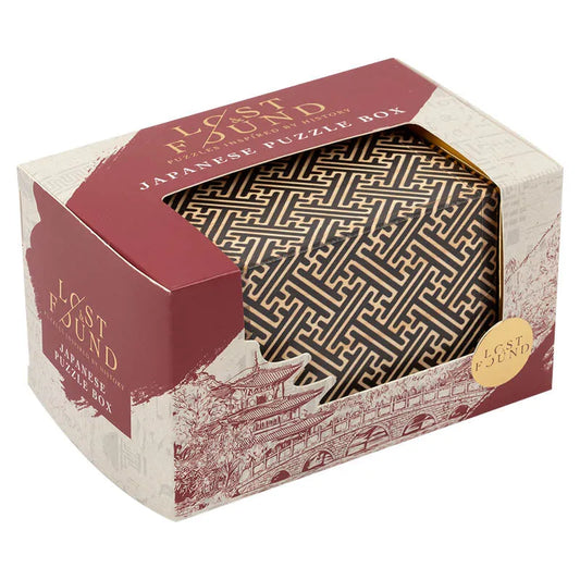 Nuputamisvigur "Japanese Puzzle Box"-w111 WHS Creativity & Brain Teasers-Brain Games OÜ