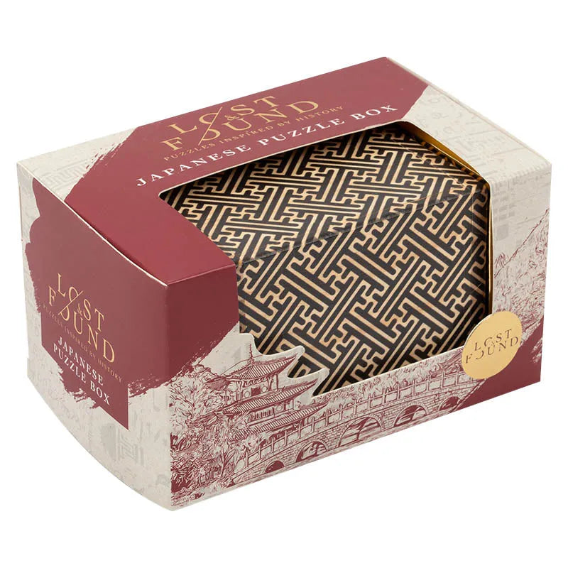 Nuputamisvigur "Japanese Puzzle Box"-w111 WHS Creativity & Brain Teasers-Brain Games OÜ