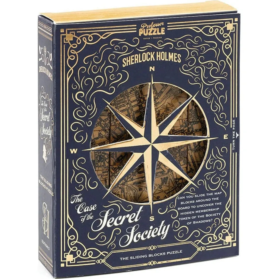Nuputamisvigur "Sherlock Holmes - The Case of the Secret Society"-w001 WHSX Board / Card Games-Brain Games OÜ