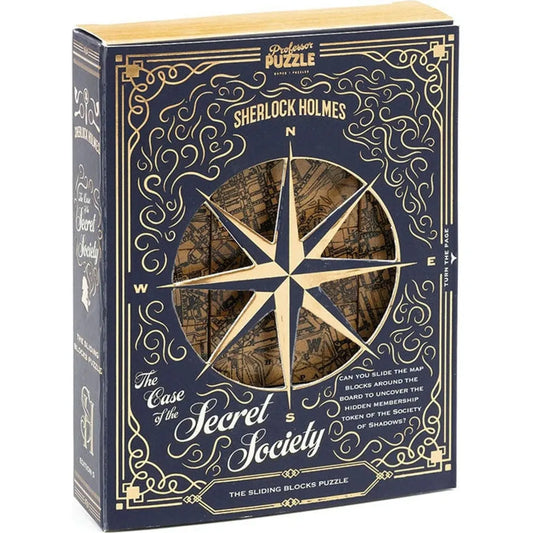 Nuputamisvigur "Sherlock Holmes - The Case of the Secret Society"-w001 WHSX Board / Card Games-Brain Games OÜ