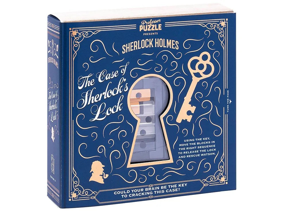Nuputamisvigur "The Case of Sherlock's Lock"-w001 WHSX Board / Card Games-Brain Games OÜ