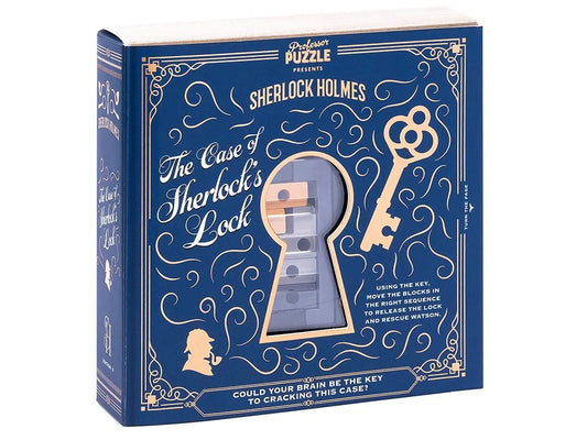 Nuputamisvigur "The Case of Sherlock's Lock"-w001 WHSX Board / Card Games-Brain Games OÜ
