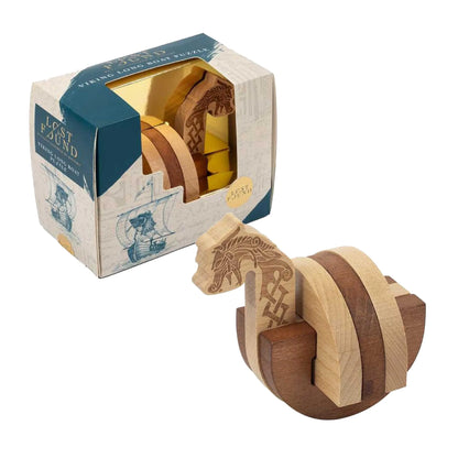 Nuputamisvigur "Viking Long Boat"-w111 WHS Creativity & Brain Teasers-Brain Games OÜ