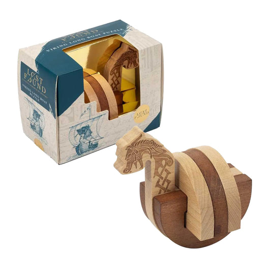 Nuputamisvigur "Viking Long Boat"-w111 WHS Creativity & Brain Teasers-Brain Games OÜ