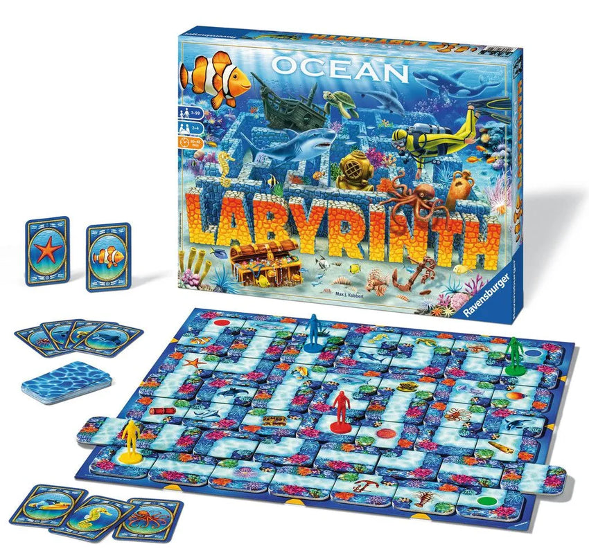Ocean Labyrinth-001 Board / Card Games-Brain Games OÜ