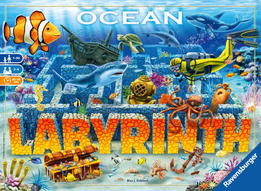Ocean Labyrinth-001 Board / Card Games-Brain Games OÜ