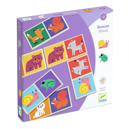 Õppemäng "Domino Wood"-Lastemängud-Brain Games OÜ