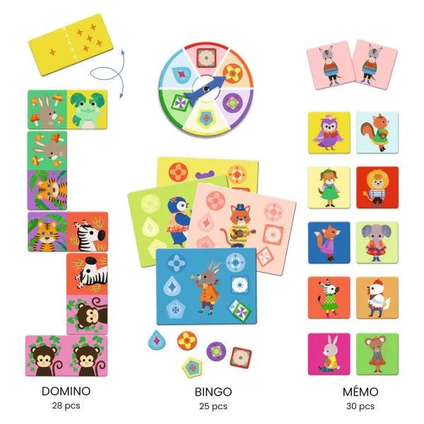 Õppemäng "Little friends"-001 Board / Card Games-Brain Games OÜ