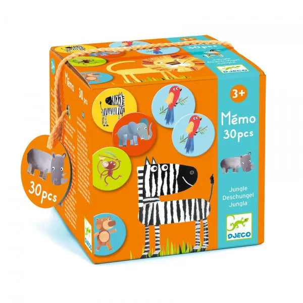 Õppemäng "Memo Jungle"-011 Creativity & Brain Teasers-Brain Games OÜ
