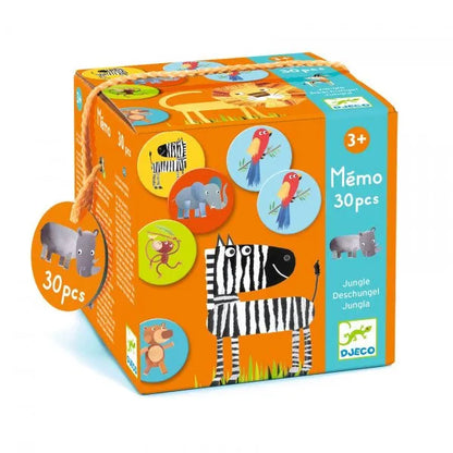 Õppemäng "Memo Jungle"-011 Creativity & Brain Teasers-Brain Games OÜ