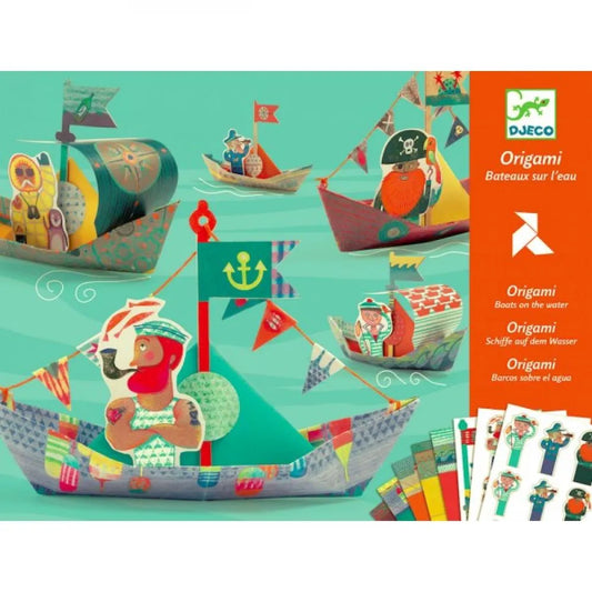 Origami "Floating boats"-Lastemängud-Brain Games OÜ