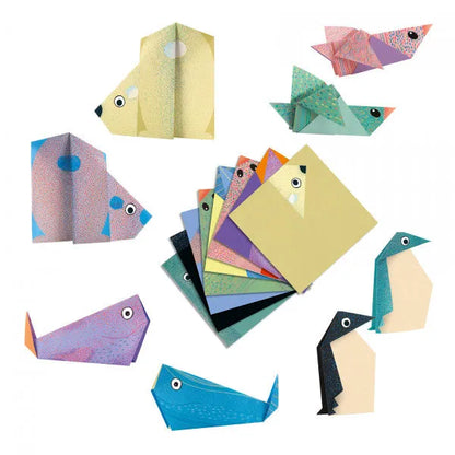 Origami "Polar animals"-011 Creativity & Brain Teasers-Brain Games OÜ