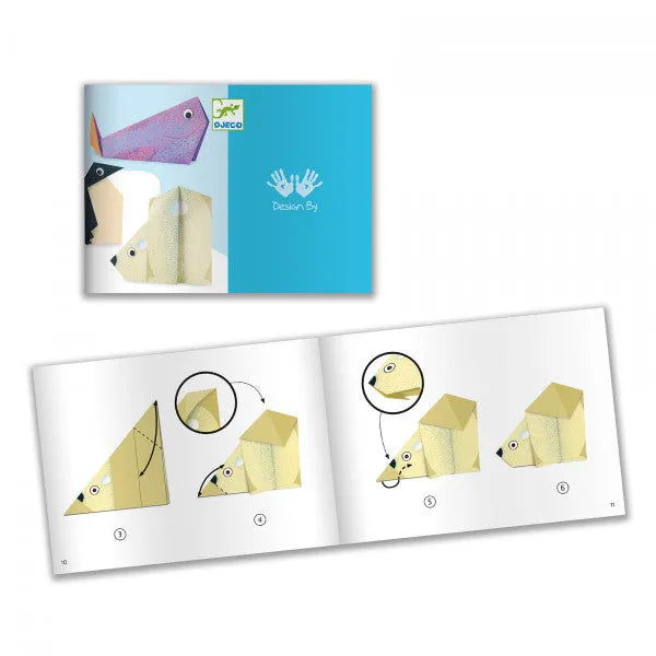Origami "Polar animals"-011 Creativity & Brain Teasers-Brain Games OÜ