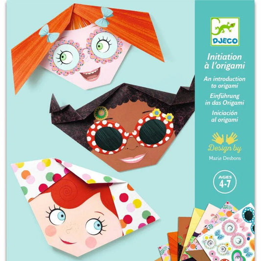 Origami "Pretty faces"-Lastemängud-Brain Games OÜ