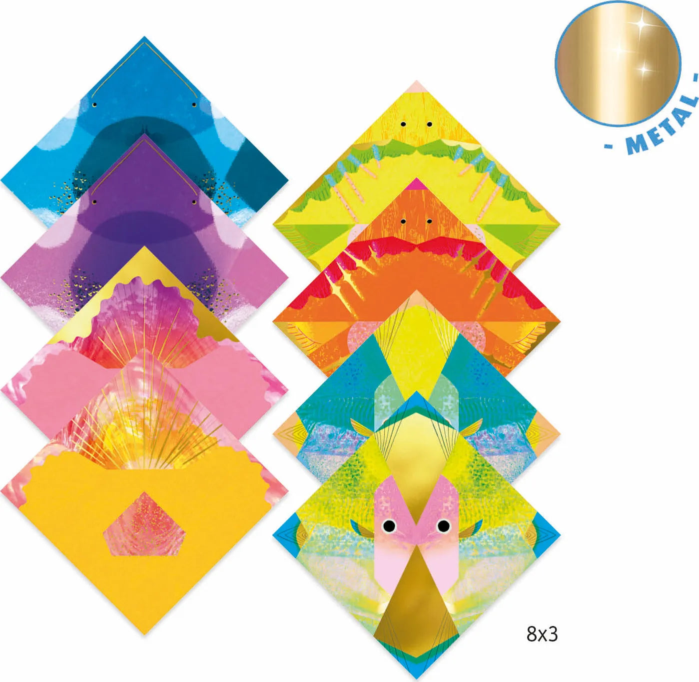 Origami "Sea creatures"-011 Creativity & Brain Teasers-Brain Games OÜ