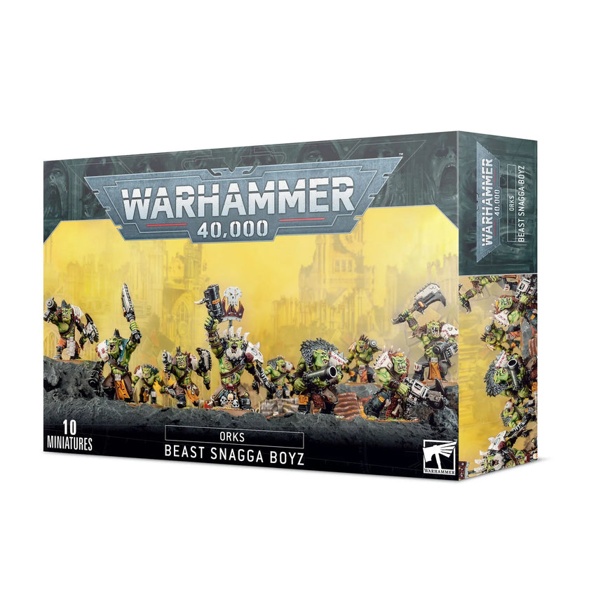 Orks: Beast Snagga Boyz-003 Miniature Gaming-Brain Games OÜ
