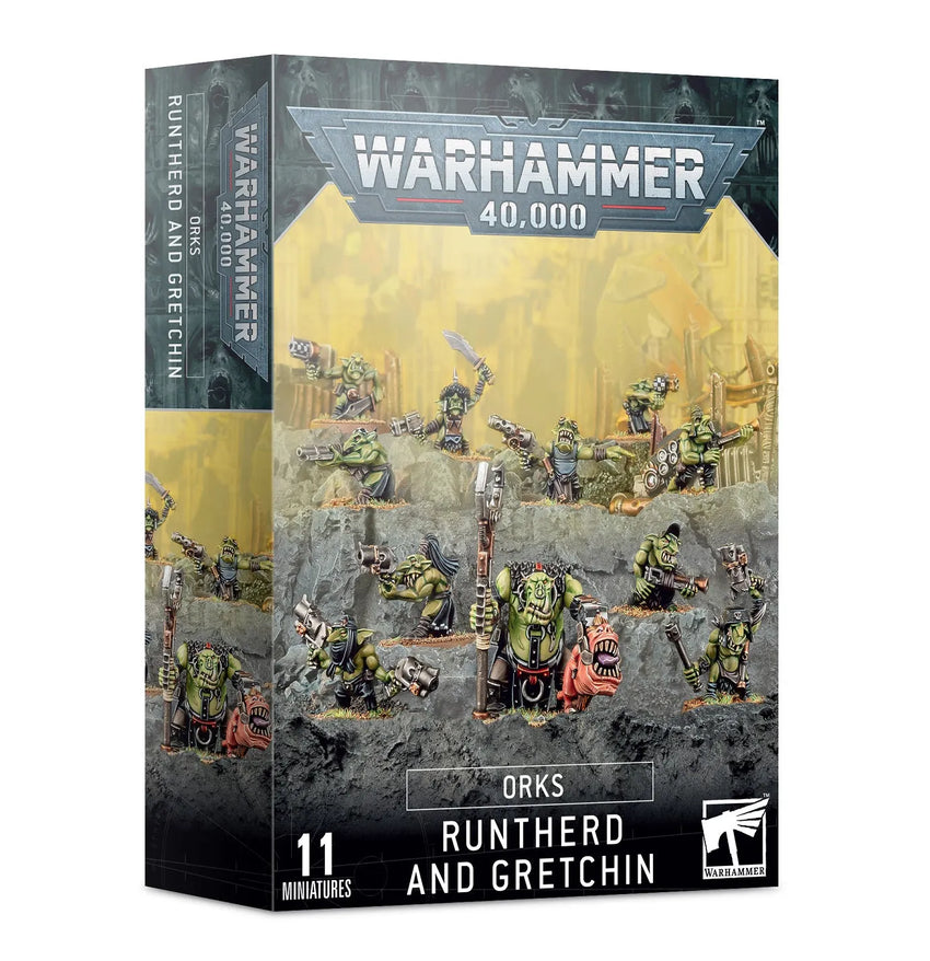 Orks: Runtherd and Gretchin-003 Miniature Gaming-Brain Games OÜ