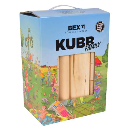 Õuemäng: Kubb Family-w107 WHS Outdoor Games-Brain Games OÜ