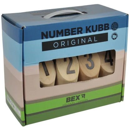 Õuemäng: Number Kubb Original-107 Outdoor Games-Brain Games OÜ