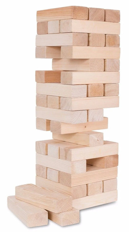 Õuemäng: Suur Jenga-107 Outdoor Games-Brain Games OÜ
