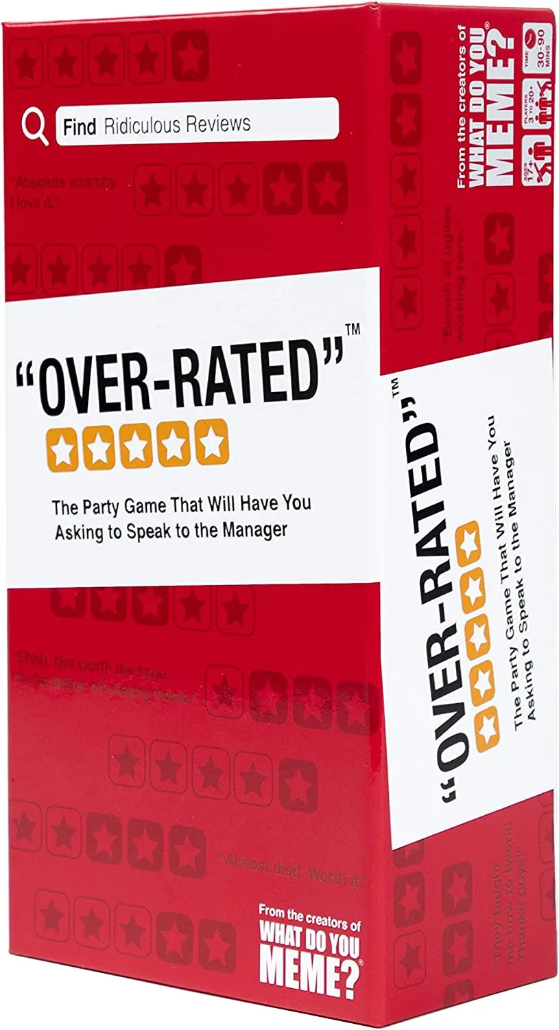 Over-Rated-101 Board / Card Games-Brain Games OÜ