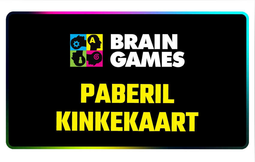 Paberil kinkekaart-Kampaania-Brain Games OÜ
