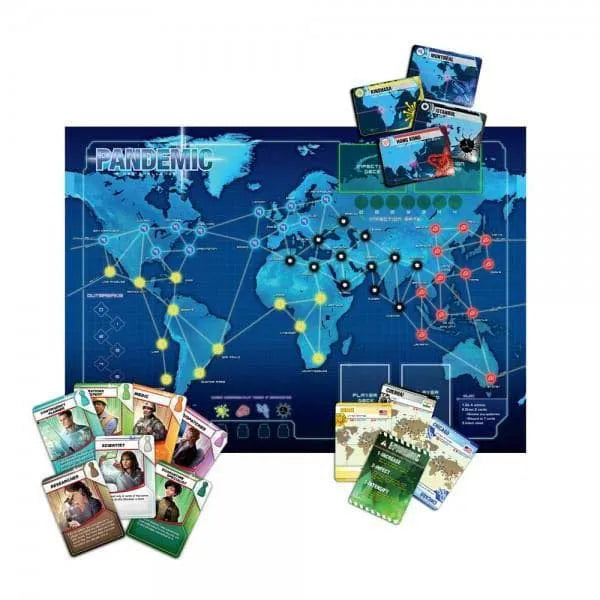 Pandemic-w101 WHS Board / Card Games-Brain Games OÜ