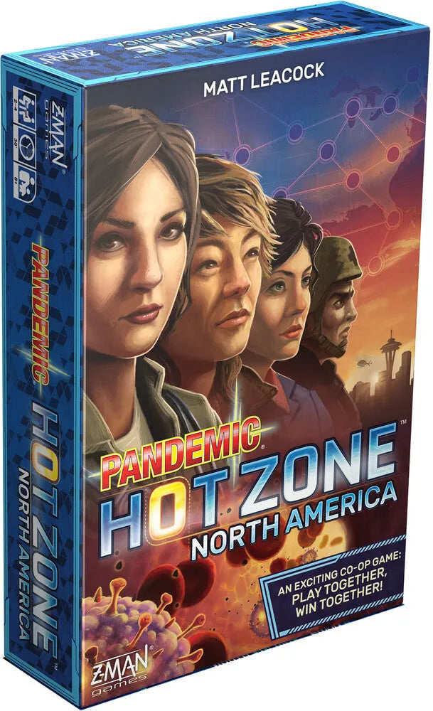 Pandemic: Hot Zone - North America-101 Board / Card Games-Brain Games OÜ