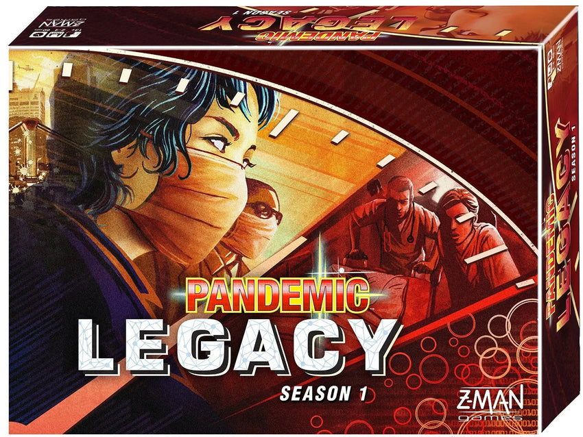 Pandemic Legacy Red Season 1-101 Board / Card Games-Brain Games OÜ