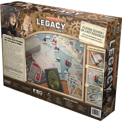 Pandemic Legacy Season 0-101 Board / Card Games-Brain Games OÜ